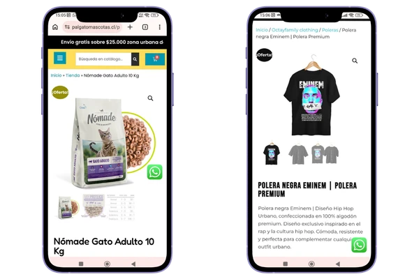 Paginas web para ecommerce